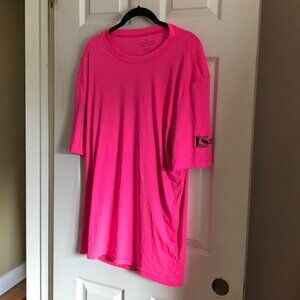 Authentic T-Shirt Company XL Hot Pink Nylon